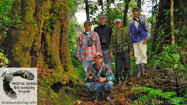 Desarrollo de capacidad por el PROEVAL RAXMU Bird Monitoring Program